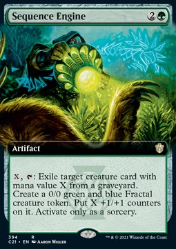 Sequence Engine - Commander: Strixhaven: Extras (Rare) [XC21-394]