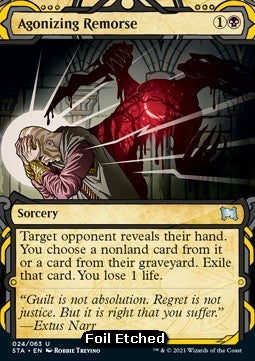 Agonizing Remorse (V.3) - Mystical Archive (Uncommon) [STA-24]