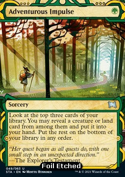 Adventurous Impulse (V.3) - Mystical Archive (Uncommon) [STA-49]