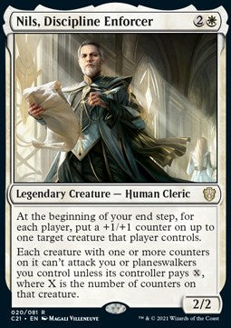 Nils, Discipline Enforcer - Commander: Strixhaven (Rare) [C21-20]