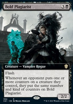 Bold Plagiarist - Commander: Strixhaven: Extras (Rare) [XC21-364]
