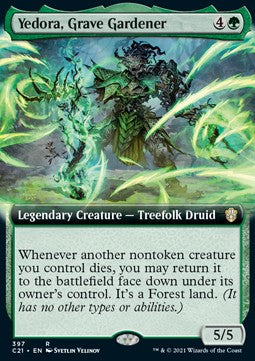 Yedora, Grave Gardener - Commander: Strixhaven: Extras (Rare) [XC21-397]