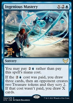 Ingenious Mastery (V.1) - Strixhaven: School of Mages: Promos (Rare) [PSTX-44]
