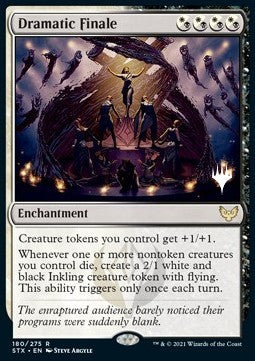 Dramatic Finale (V.2) - Strixhaven: School of Mages: Promos (Rare) [PSTX-180]