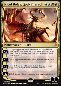 Nicol Bolas, God-Pharaoh - Strixhaven: School of Mages: Promos (Mythic) [PSTX-140]