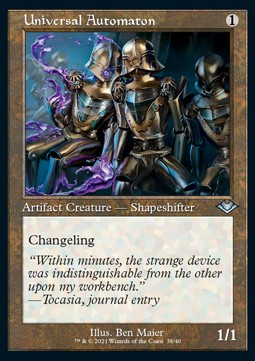 Universal Automaton (V.1) - Modern Horizons: Retro Frame Cards (Uncommon) [RMH2-38]