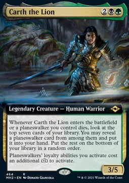 Carth the Lion (V.3) - Modern Horizons 2: Extras (Rare) [XMH2-464]