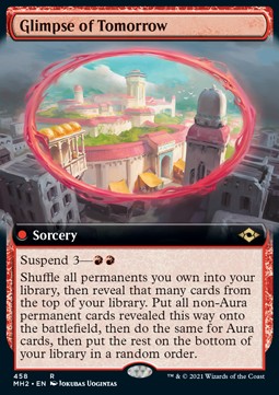 Glimpse of Tomorrow (V.3) - Modern Horizons 2: Extras (Rare) [XMH2-458]