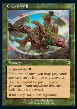 Gaea's Will (V.1) - Modern Horizons 2: Extras (Rare) [XMH2-412]