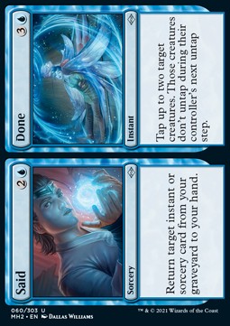 Said // Done - Modern Horizons 2 (Uncommon) [MH2-60]