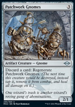 Patchwork Gnomes (V.1) - Modern Horizons 2 (Uncommon) [MH2-299]