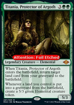 Titania, Protector of Argoth (V.2) - Modern Horizons 2 (Mythic) [MH2-287]