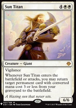 Sun Titan - The List (Mythic) [ZNL-21]