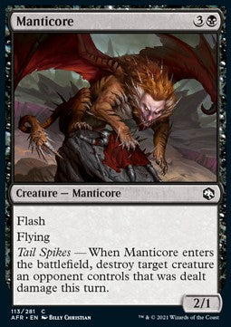 Manticore - Adventures in the Forgotten Realms (Common) [AFR-113]
