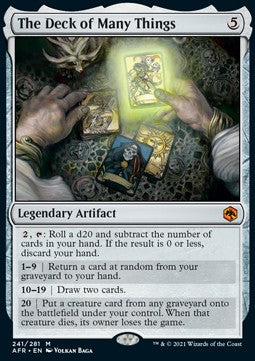 The Deck of Many Things - Adventures in the Forgotten Realms (Mythic) [AFR-241]