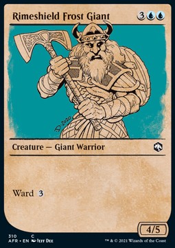Rimeshield Frost Giant - Adventures in the Forgotten Realms: Extras (Common) [XAFR-310]