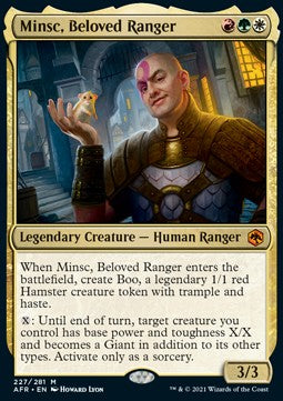 Minsc, Beloved Ranger - Adventures in the Forgotten Realms (Mythic) [AFR-227]