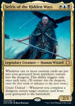 Sefris of the Hidden Ways - Commander: Adventures in the Forgotten Realms (Mythic) [AFC-3]