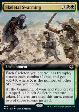 Skeletal Swarming - Adventures in the Forgotten Realms: Extras (Rare) [XAFR-389]