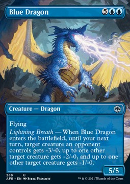 Blue Dragon - Adventures in the Forgotten Realms: Extras (Uncommon) [XAFR-289]
