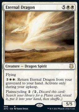 Eternal Dragon - Commander: Adventures in the Forgotten Realms (Rare) [AFC-66]