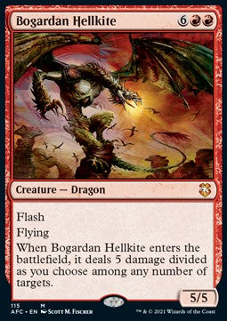 Bogardan Hellkite - Commander: Adventures in the Forgotten Realms (Mythic) [AFC-115]