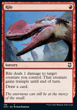 Rile - Commander: Adventures in the Forgotten Realms (Common) [AFC-136]