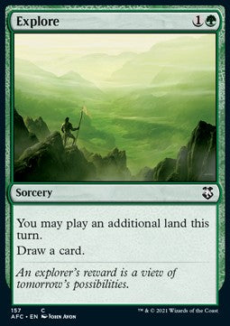 Explore - Commander: Adventures in the Forgotten Realms (Common) [AFC-157]