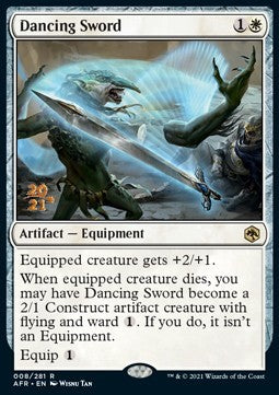Dancing Sword (V.1) - Adventures in the Forgotten Realms: Promos (Rare) [PAFR-8]