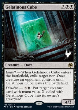Gelatinous Cube (V.2) - Adventures in the Forgotten Realms: Promos (Rare) [PAFR-105]