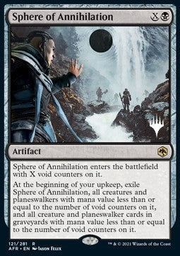 Sphere of Annihilation (V.2) - Adventures in the Forgotten Realms: Promos (Rare) [PAFR-121]