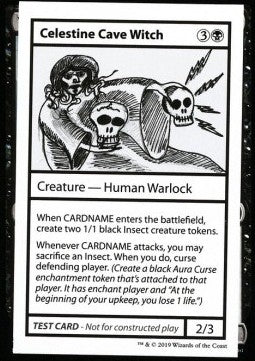 Celestine Cave Witch (V.2) - Mystery Booster: Playtest Cards (Special)