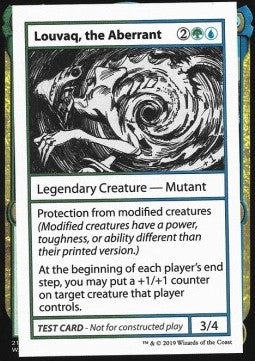 Louvaq, the Aberrant (V.2) - Mystery Booster: Playtest Cards (Special)