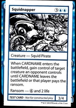Squidnapper (V.2) - Mystery Booster: Playtest Cards (Special)