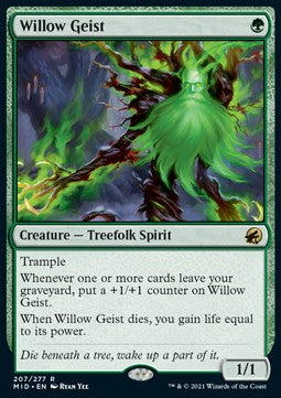 Willow Geist - Innistrad: Midnight Hunt (Rare) [MID-207]