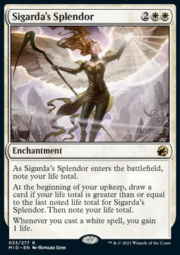 Sigarda's Splendor - Innistrad: Midnight Hunt (Rare) [MID-33]