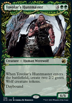 Tovolar's Huntmaster // Tovolar's Packleader - Innistrad: Midnight Hunt: Extras (Rare) [XMID-306]