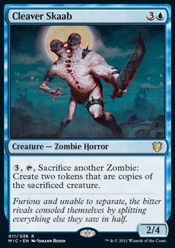 Cleaver Skaab (V.1) - Commander: Innistrad: Midnight Hunt (Rare) [MIC-11]