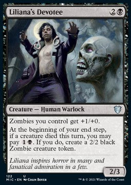 Liliana's Devotee - Commander: Innistrad: Midnight Hunt (Uncommon) [MIC-122]