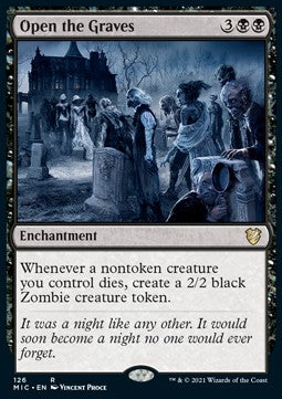 Open the Graves - Commander: Innistrad: Midnight Hunt (Rare) [MIC-126]