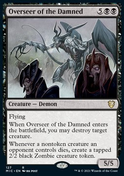 Overseer of the Damned - Commander: Innistrad: Midnight Hunt (Rare) [MIC-127]