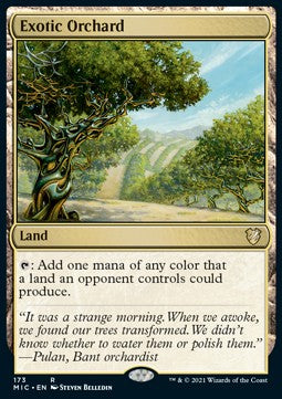 Exotic Orchard - Commander: Innistrad: Midnight Hunt (Rare) [MIC-173]