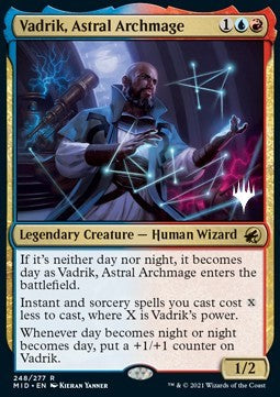 Vadrik, Astral Archmage (V.2) - Innistrad: Midnight Hunt: Promos (Rare) [PMID-248]