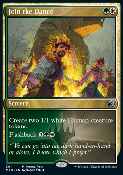 Join the Dance - Innistrad: Midnight Hunt: Promos (Uncommon) [PMID-391]