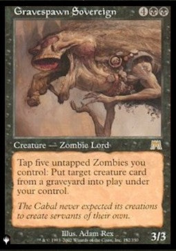 Gravespawn Sovereign - The List (Rare) [ZNL-152]