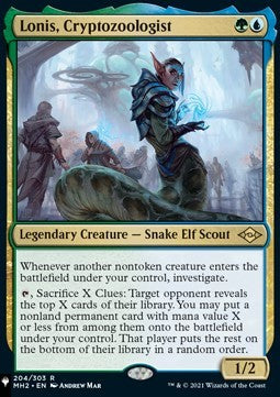 Lonis, Cryptozoologist - The List (Rare) [ZNL-204]