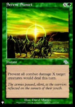 Serene Sunset - The List (Uncommon) [ZNL-131]