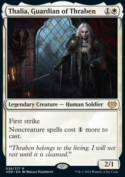 Thalia, Guardian of Thraben - Innistrad: Crimson Vow (Rare) [VOW-38]