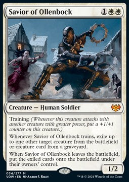 Savior of Ollenbock - Innistrad: Crimson Vow (Mythic) [VOW-34]