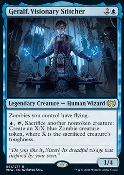 Geralf, Visionary Stitcher - Innistrad: Crimson Vow (Rare) [VOW-61]